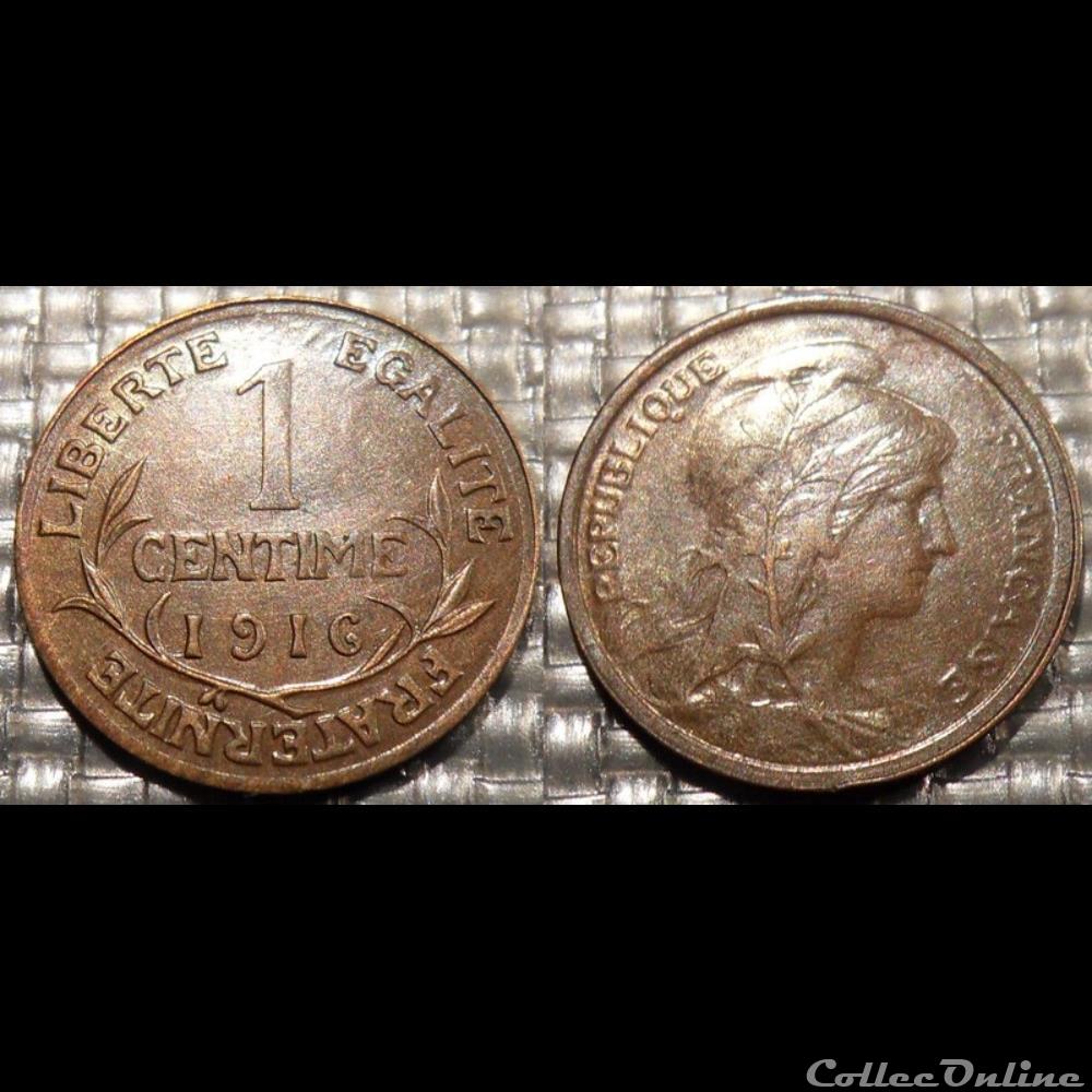 Aa 1 centime Dupuis 1916 monnaie france moderne aa 1 centime dupuis 1916