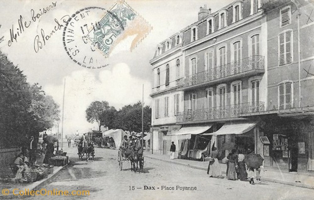 Carte Postale (40) Dax divers carte postale 40 dax