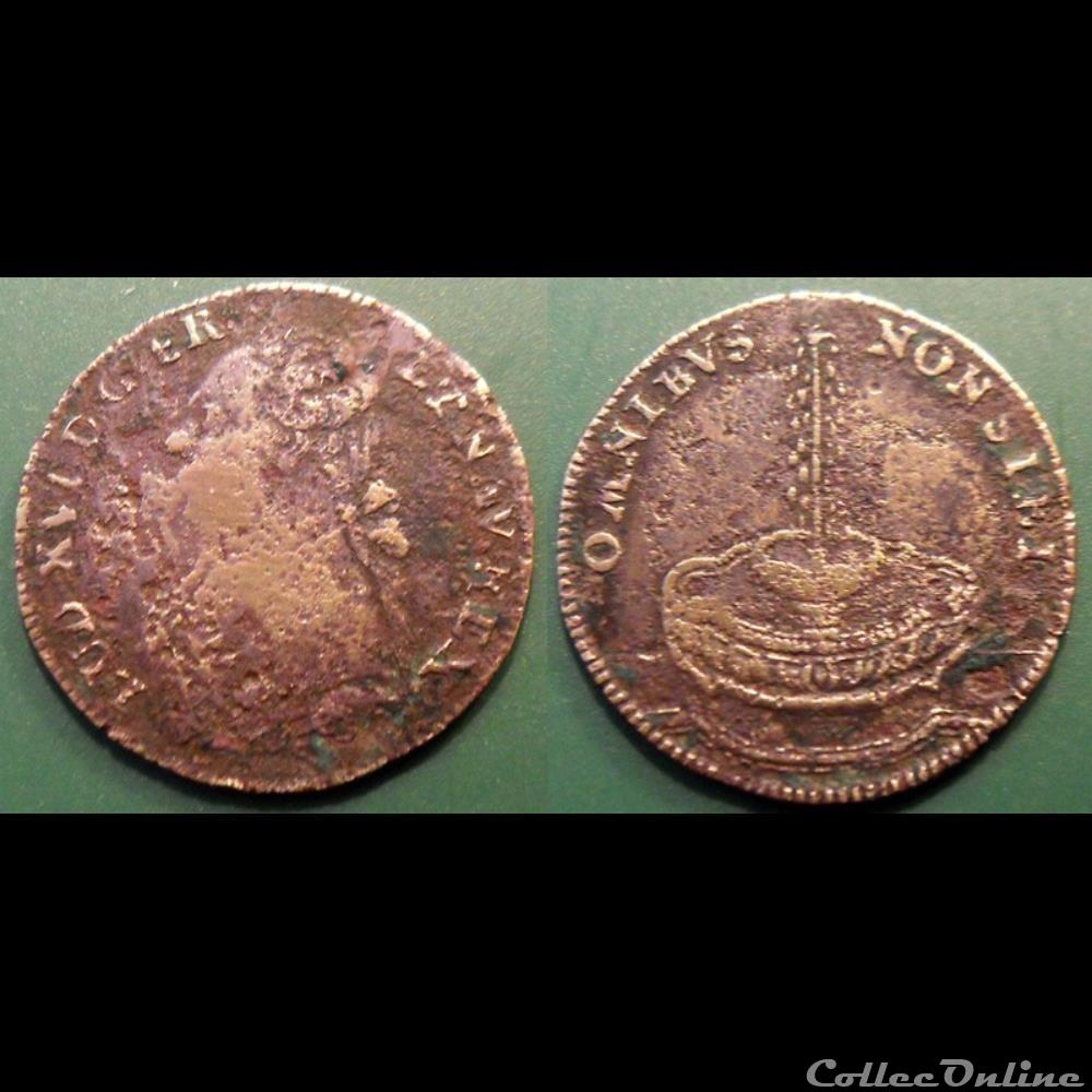 monnaie mereaux m jeton roy louis xvi