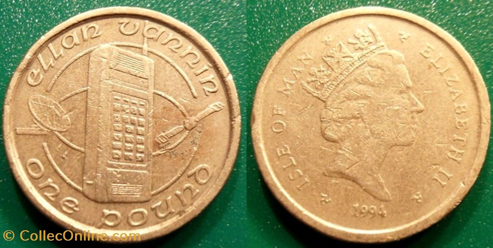 1 Pound 1994 monnaie monde ile de man 1 pound 1994