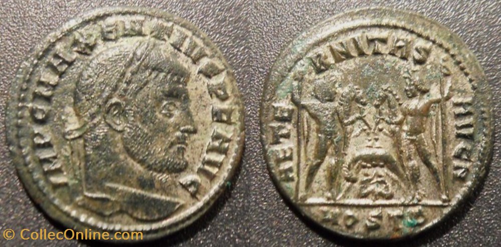 monnaies antiques romaines imperiales et republicaines c4 maxence 306 312