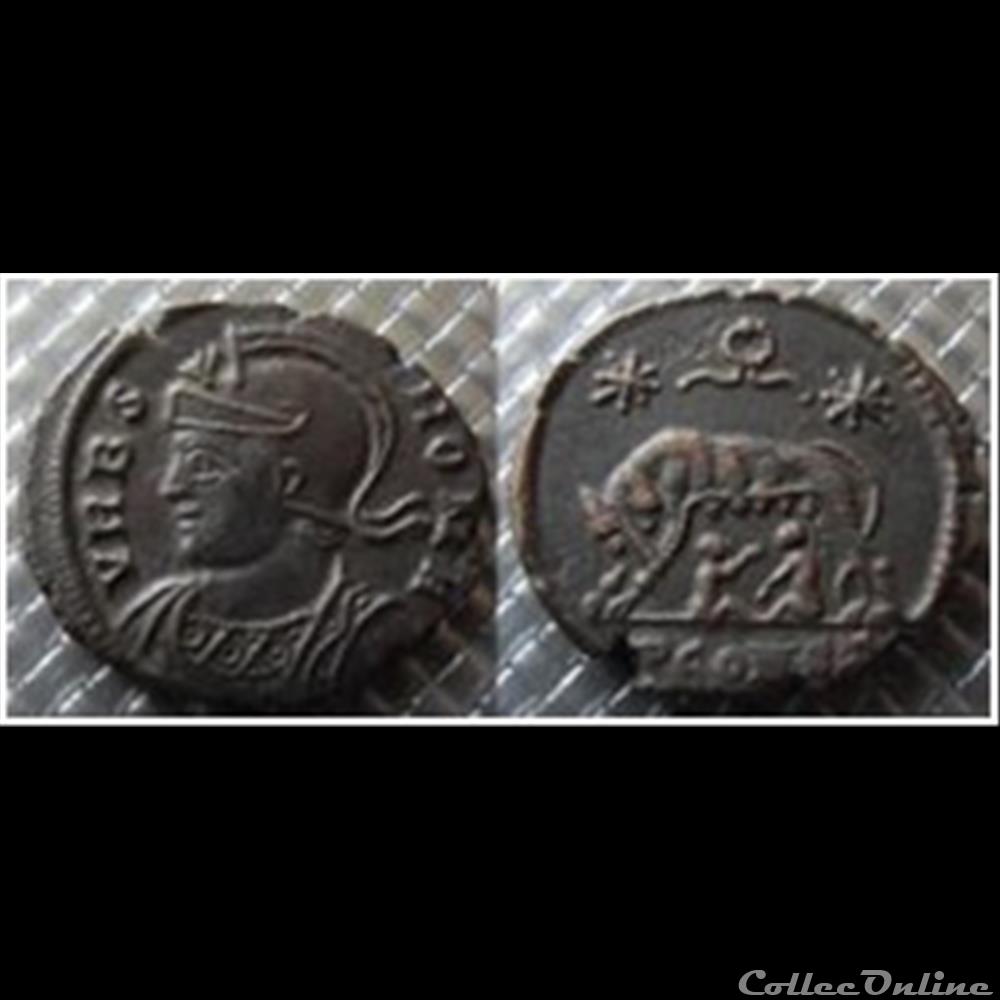 Ga1 VRBS ROMA Arles monnaie antique romaine ga1 vrbs roma arles