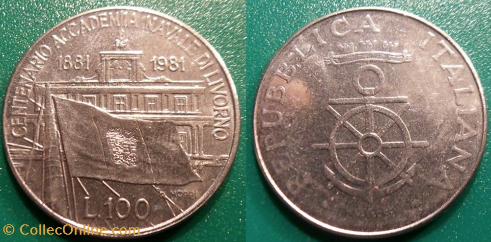 100 Lires 1981 monnaies monde italie 100 lires 1981