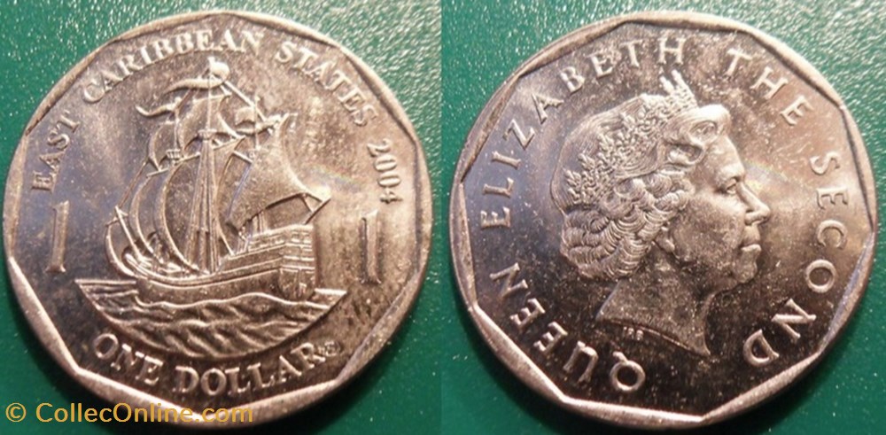 monnaie monde 1 dollar 2004