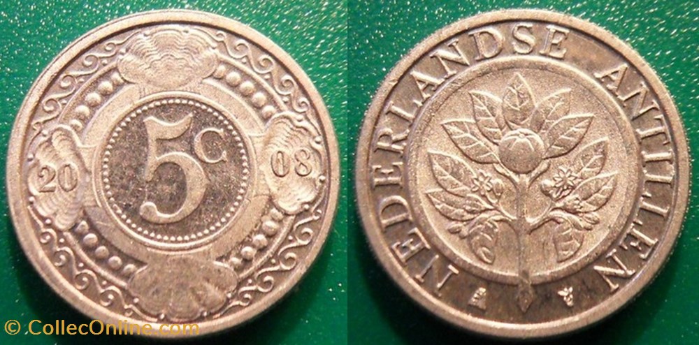 5 Cents 2008 monnaie monde 5 cents 2008