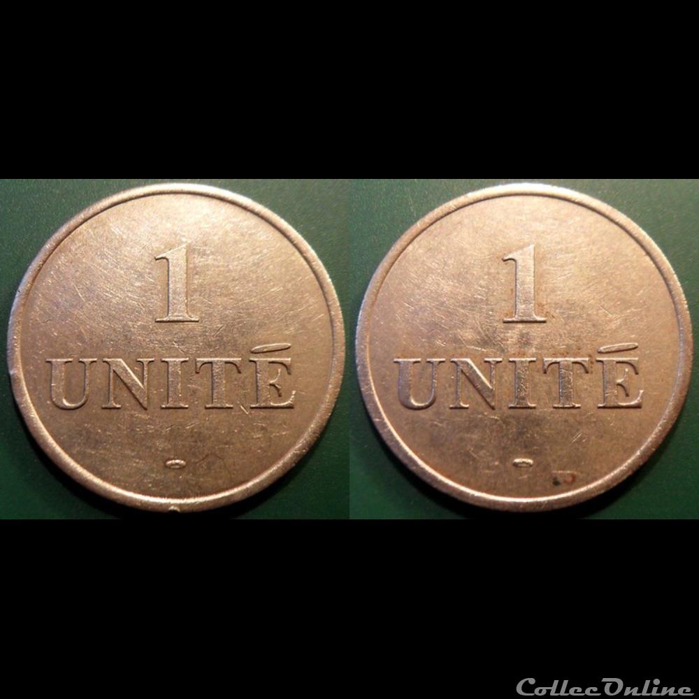 b- jeton 1 UNITE monnaie mereaux b jeton 1 unite