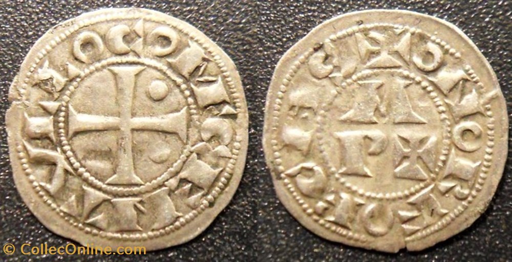 Béarn Ségneurie de Béarn Centulle Obole monnaies europe medievale france feodales bearn segneurie de bearn centulle obole