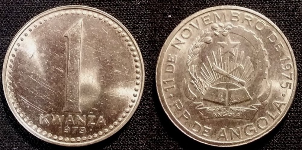 1 Kwanza 1979 monnaies monde angola 1 kwanza 1979