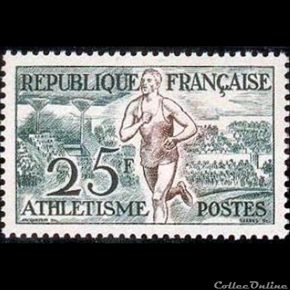 1953 Tour de France, Natation, Athlétisme, Escrime 3 timbre assignat 1953 tour de france natation athletisme escrime