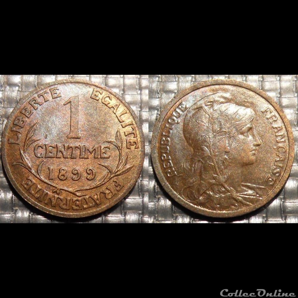 Aa 1 centime Dupuis 1899 monnaie france moderne aa 1 centime dupuis 1899