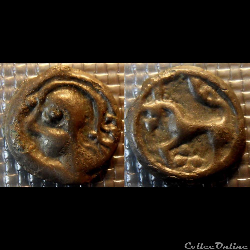 Senons monnaie antique gauloise senons