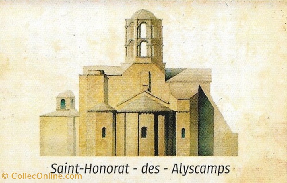 Arles Saint -Honorat - des - Alyscamps documents anciens tickets entree arles saint honorat des alyscamps