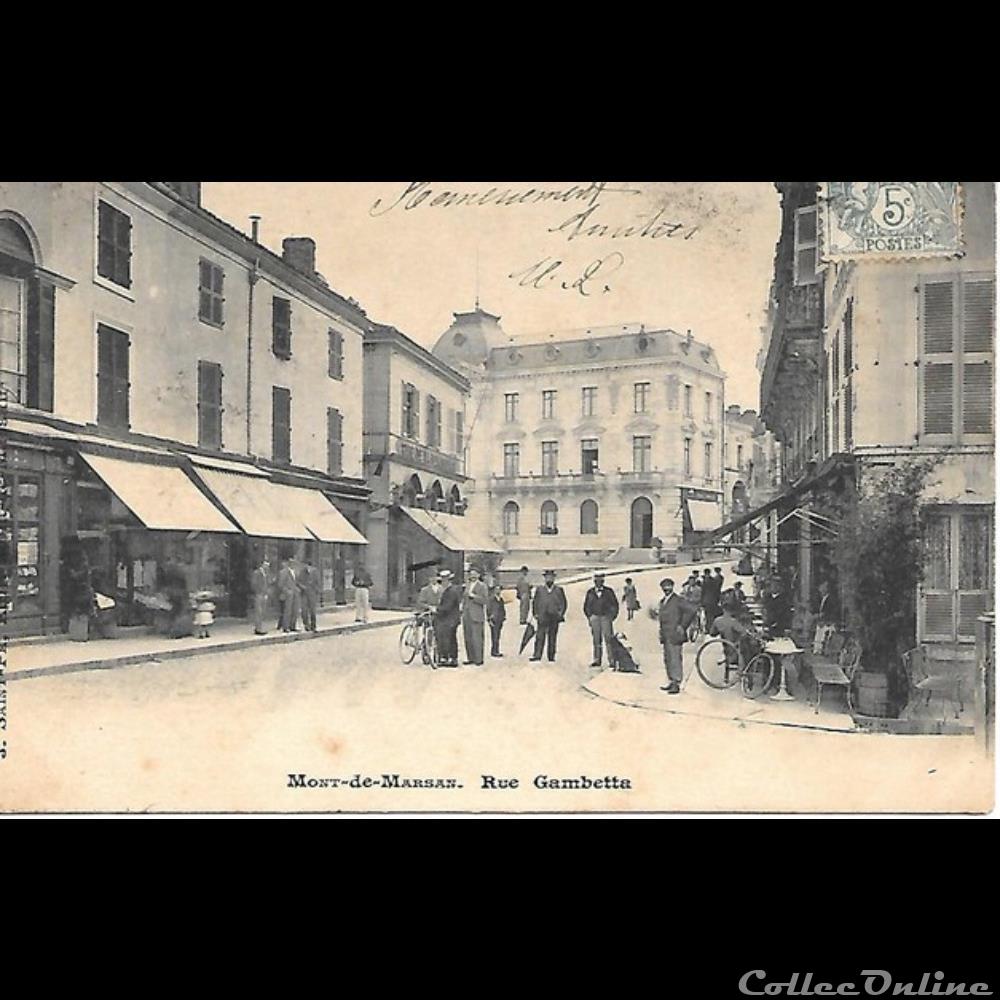 Carte Postale (40) Mont de Marsan autre france assignat carte postale 40 mont de marsan