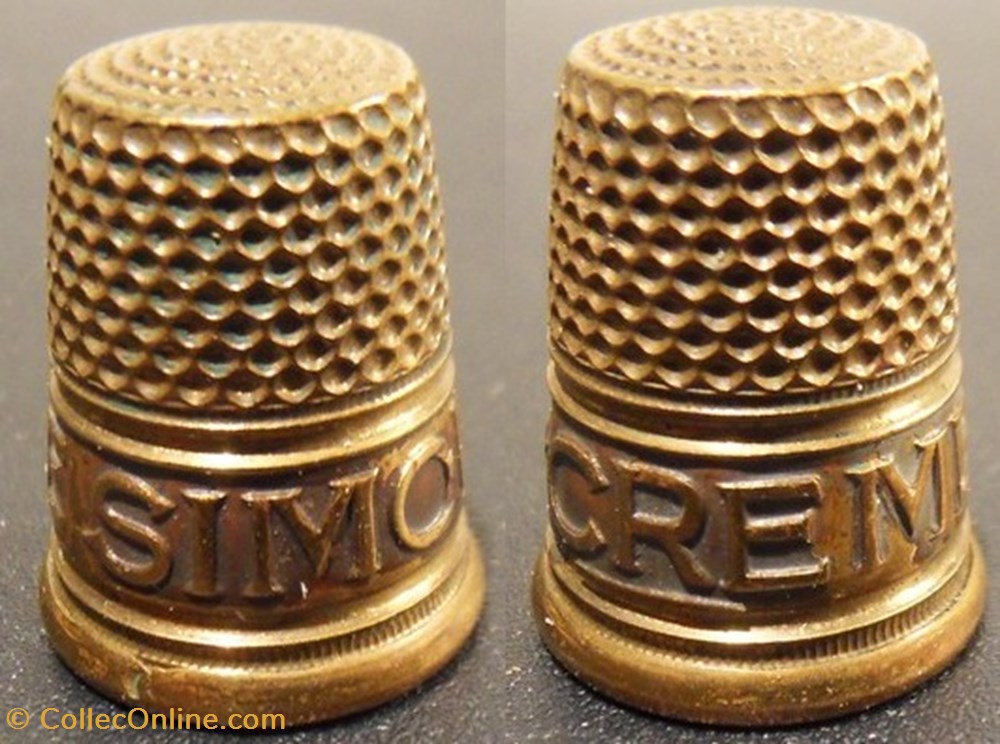 Dé à coudre Crème Simon divers de a coudre creme simon