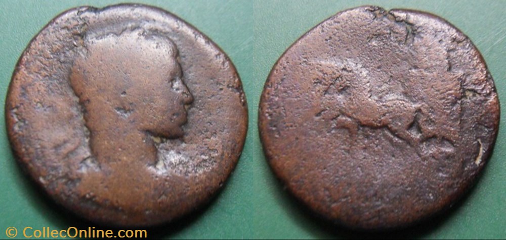 E- Les Sévères Elagabale As monnaie antique av jc ap romaine republicaine imperiale e les severes elagabale as