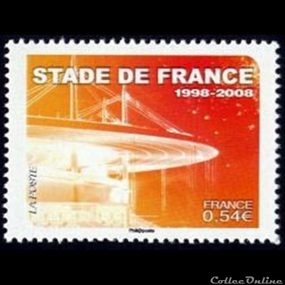 timbre assignat 2008 le dieu des stades stade de france
