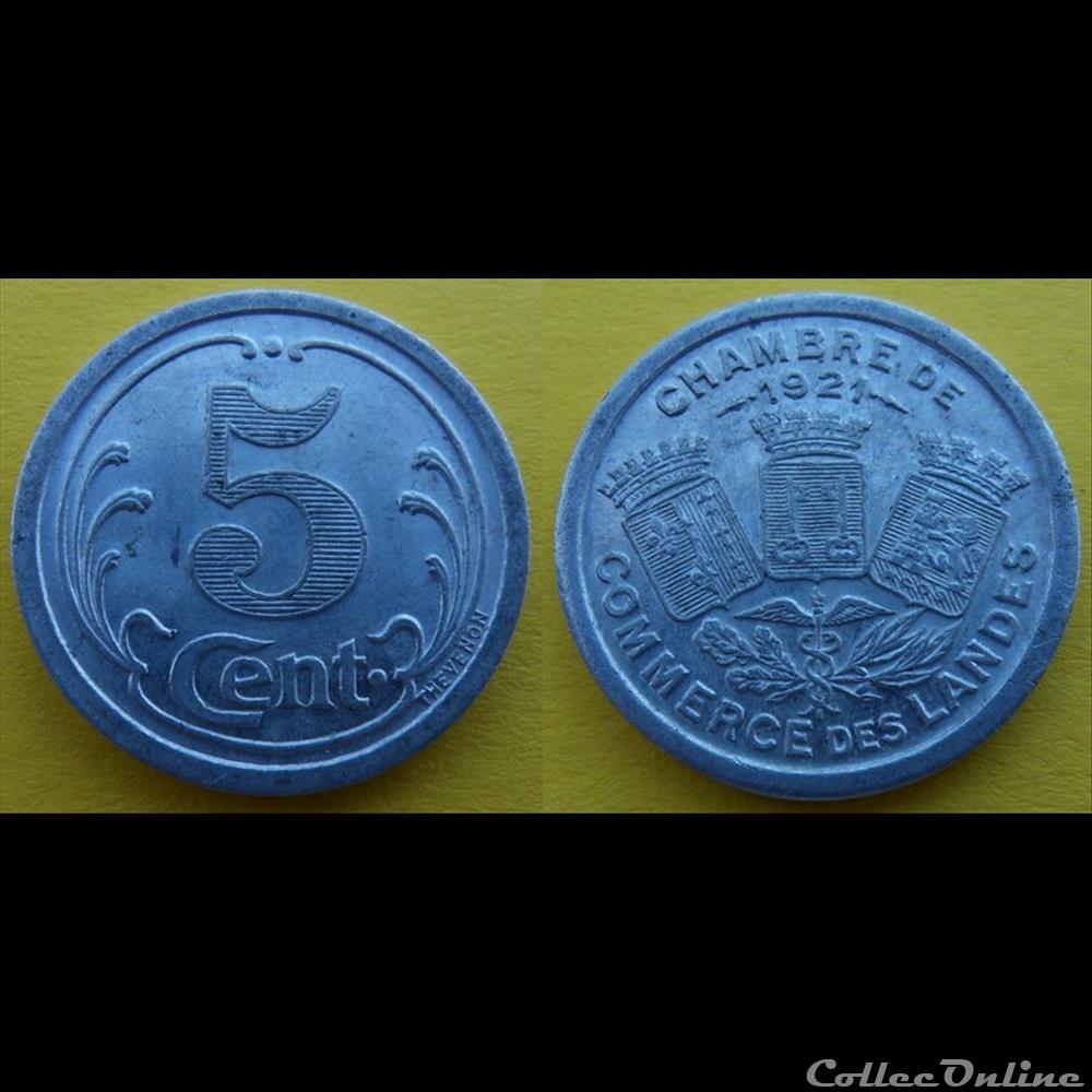monnaie france necessite a1 5cent chambre de commerce des landes 1921