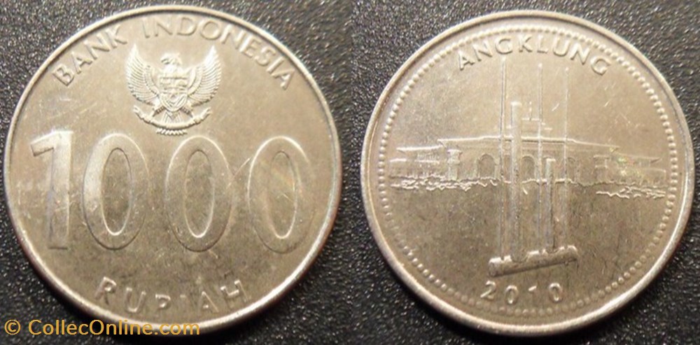 1000 Rupiah 2010 monnaies monde indonesie 1000 rupiah 2010