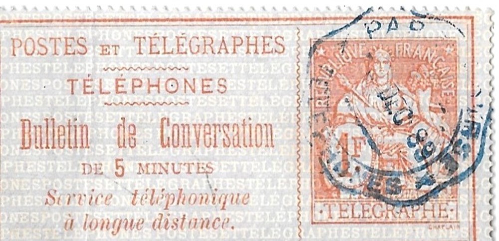 Les timbres téléphones - Postes et Télégraphes documents anciens affiches les timbres telephones postes et telegraphes
