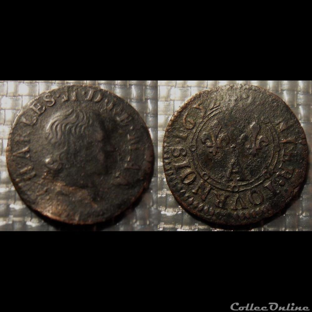 monnaie france feodale ardennes charles ii de gonzague