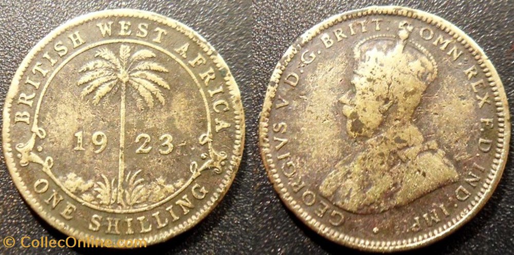 1 Shilling 1923 George V monnaies monde 1 shilling 1923 george v