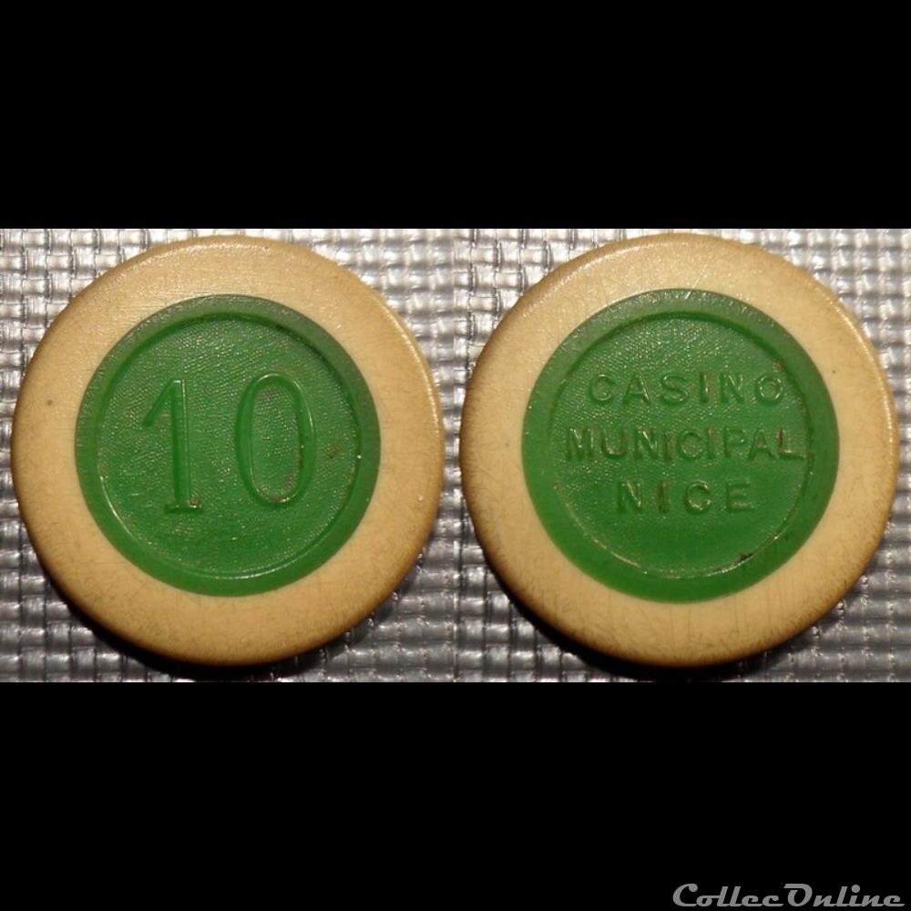 monnaie mereaux j jeton casino municipal de nice