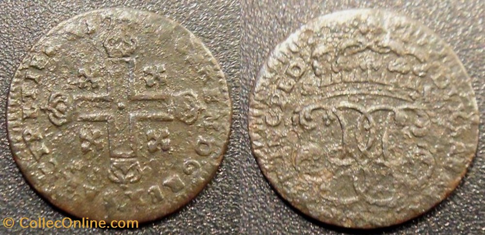 Savoie Charles Emmanuel III Soldo 1732-1772 monnaies europe medievale france feodales savoie charles emmanuel iii soldo 1732 1772
