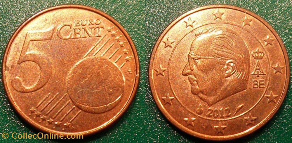 5 Cent Euro 2012 monnaies monde belgique 5 cent euro 2012