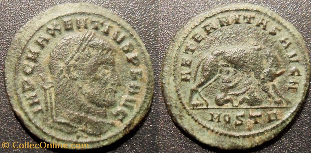 monnaies antiques romaines imperiales et republicaines c5 maxence 306 312