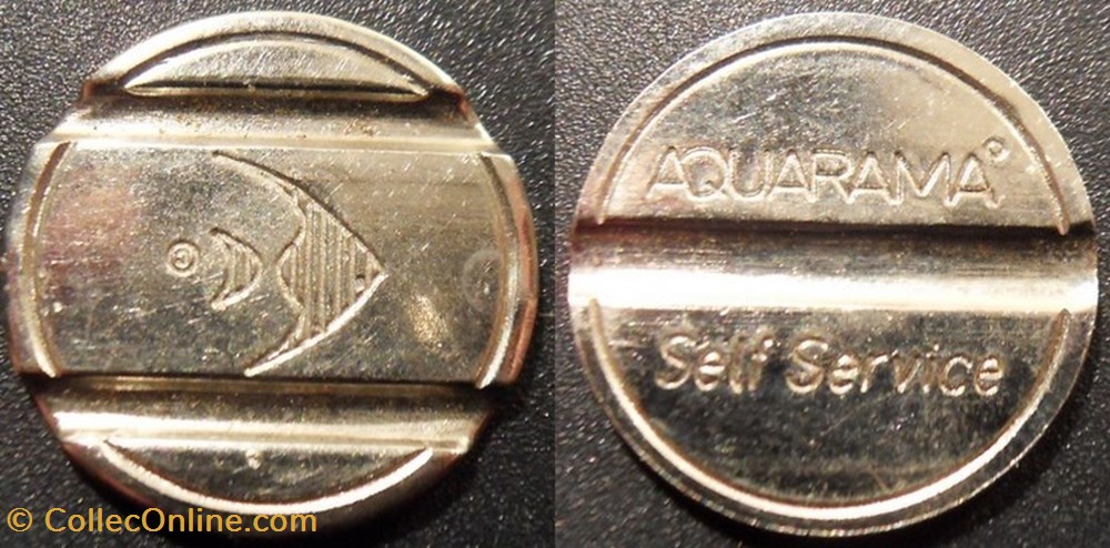 monnaies paranumismatique jetons poids e j etr italie aquarama self service