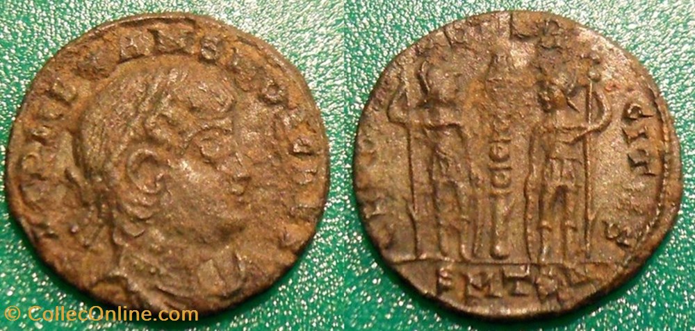 G- Le Bas Empire Constans Centénionalis monnaies antiquite av jc ap romaines republicaines imperiales g le bas empire constans centenionalis