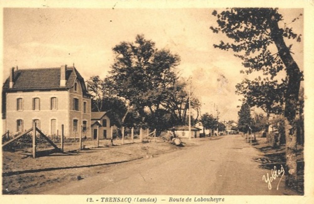 Carte Postale (40) Trensacq divers carte postale 40 trensacq
