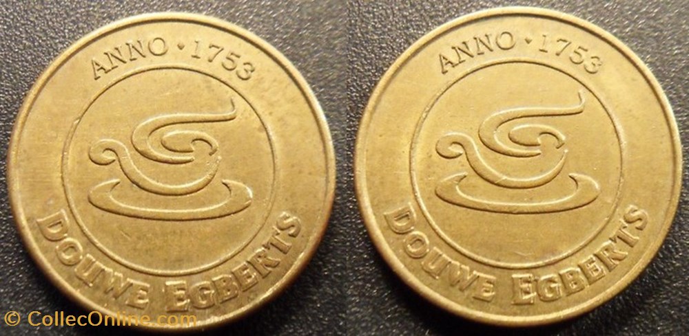 e- J etr Pays Bas - Anno.1753 Douwe Egberts monnaies paranumismatique jetons poids e j etr pays bas anno 1753 douwe egberts