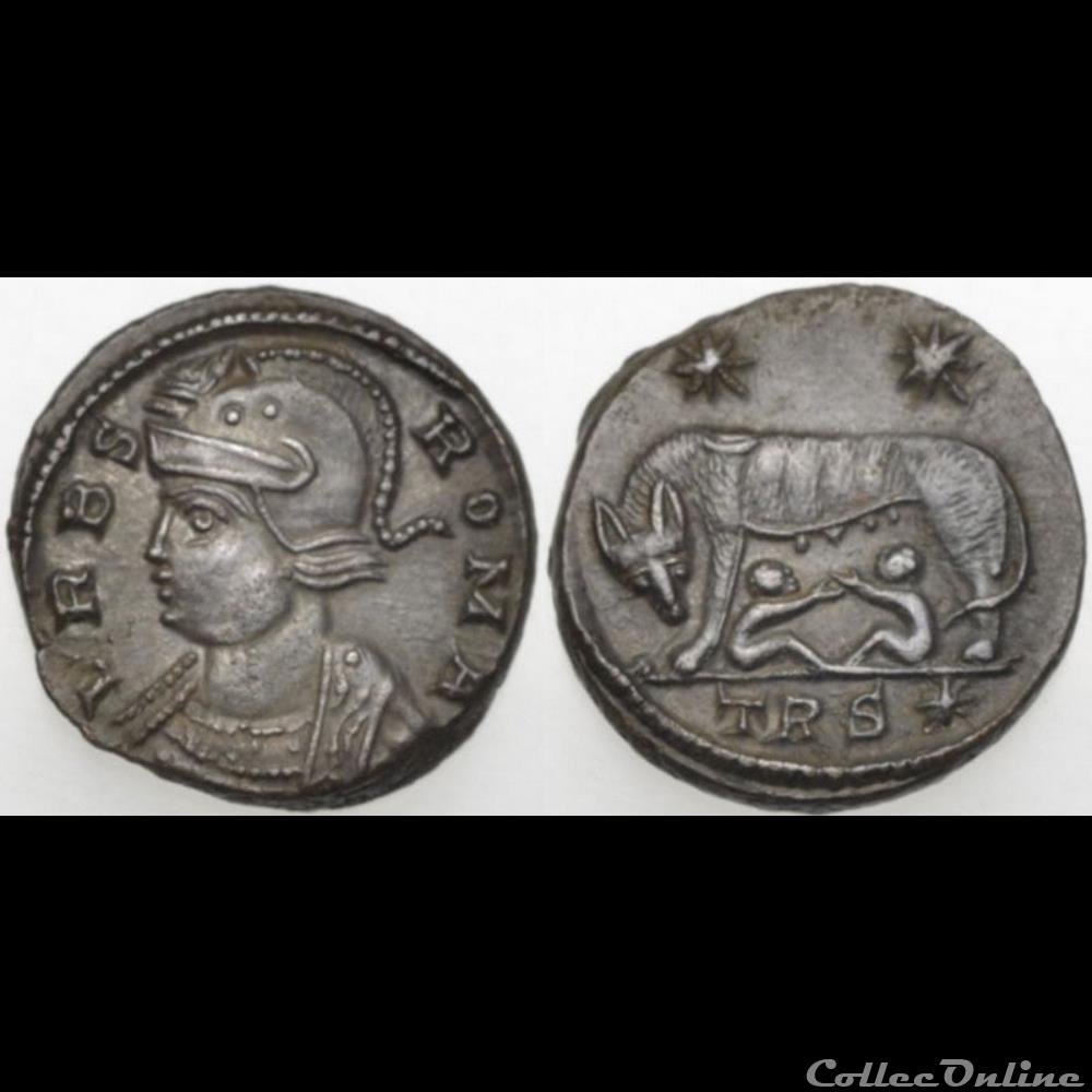 Pa31 VRBS ROMA Trèves monnaie antique romaine pa31 vrbs roma treves