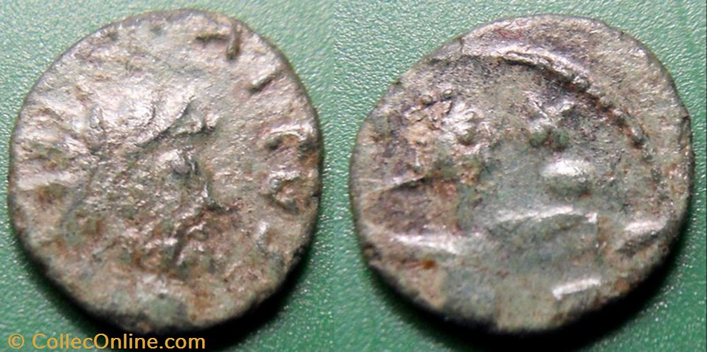monnaie antique av jc ap romaine republicaine imperiale f anarchie militaire tetricus i imitation