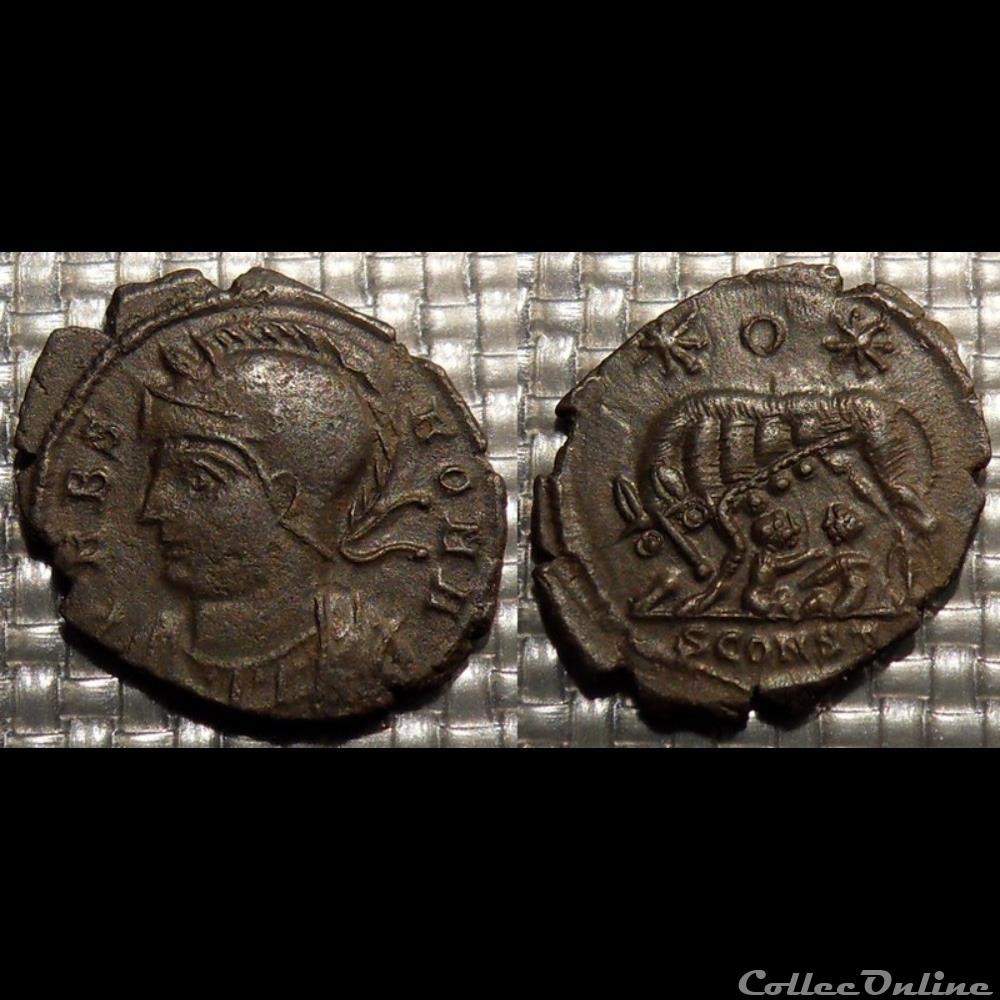 monnaie antique romaine gb71 vrbs roma arles