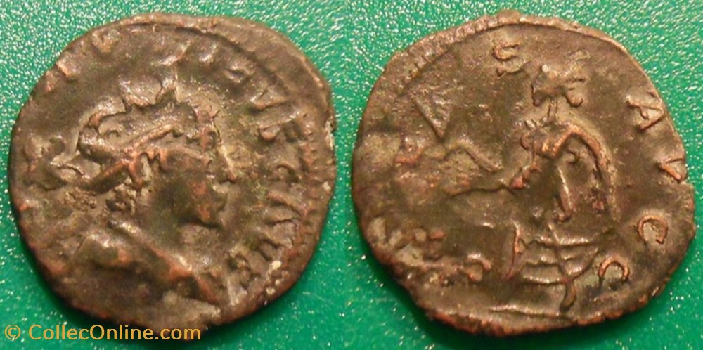 F- L'Anarchie Militaire Tétricus II Antoninien monnaie antique av jc ap romaine republicaine imperiale f anarchie militaire tetricus ii antoninien