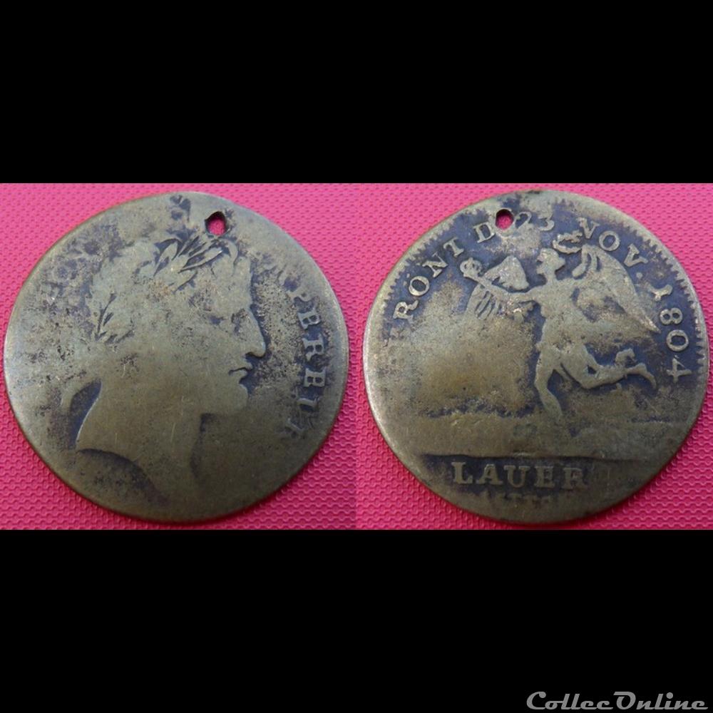 monnaie mereaux m jeton napoleon i
