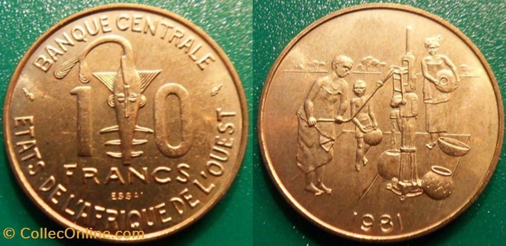 monnaie 10 francs 1981 essai