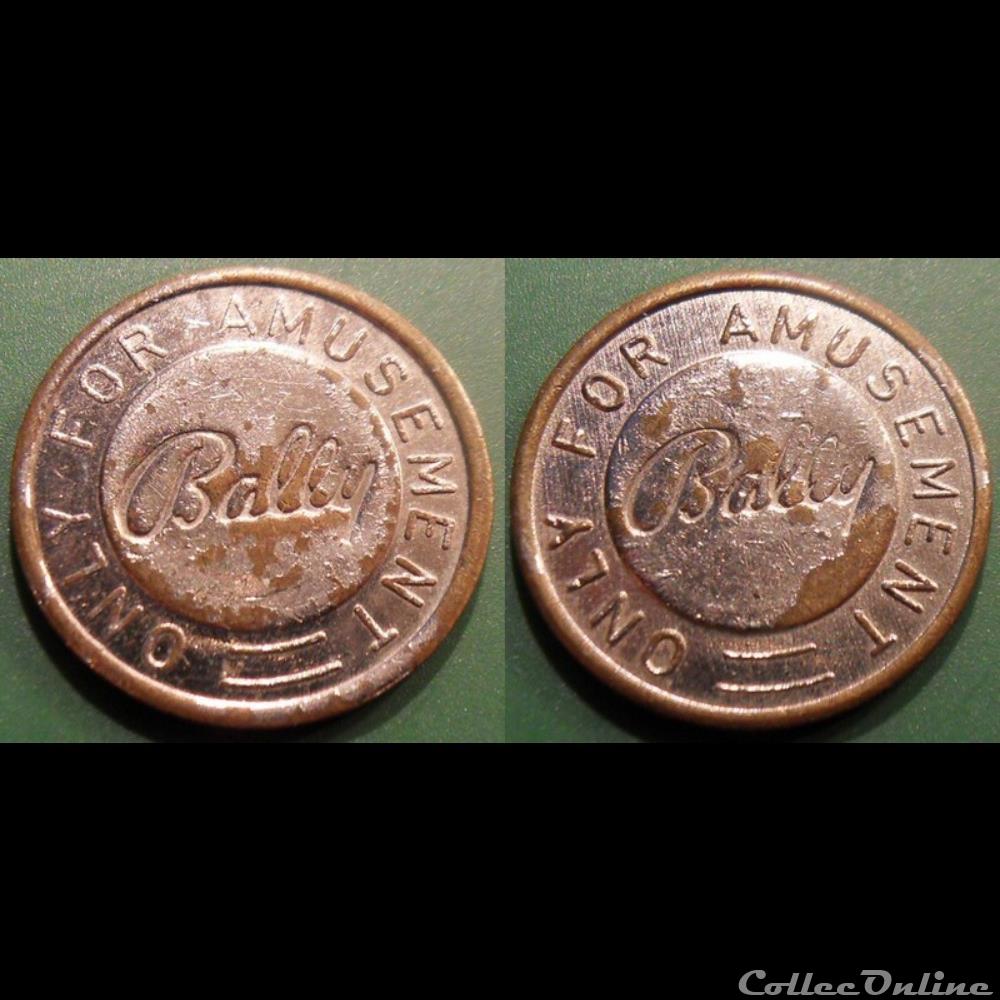 e- J etr Grande Bretagne Only For Amusement Bally monnaie jeton mereaux e j etr grande bretagne only for amusement bally