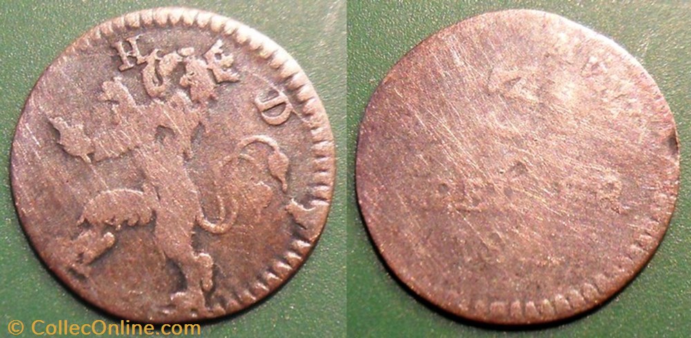 Allemagne Hesse-Darmstadt 3 Kreuser monnaie monde allemagne hesse darmstadt 3 kreuser