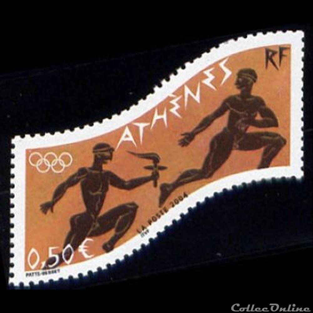 2004 Jeux Olympiques d'Athénes timbre france assignat 2004 jeux olympiques athenes