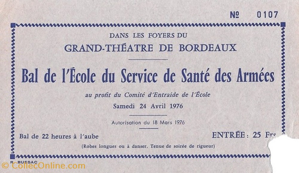 Grand Théatre de Bordeaux documents anciens titres transport grand theatre de bordeaux