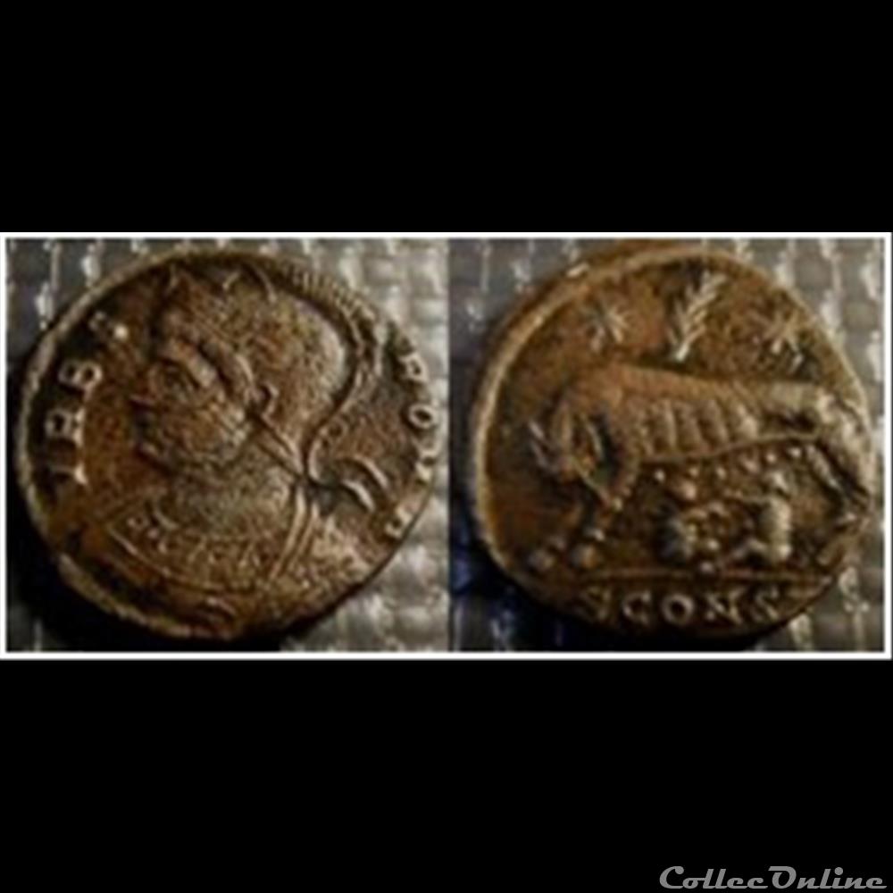 Ga8 VRBS ROMA Arles monnaie antique romaine ga8 vrbs roma arles