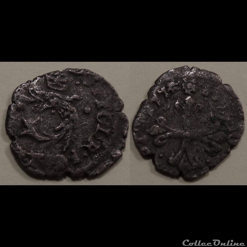 monnaie france royale e5 henri iii liard du dauphine 15 77