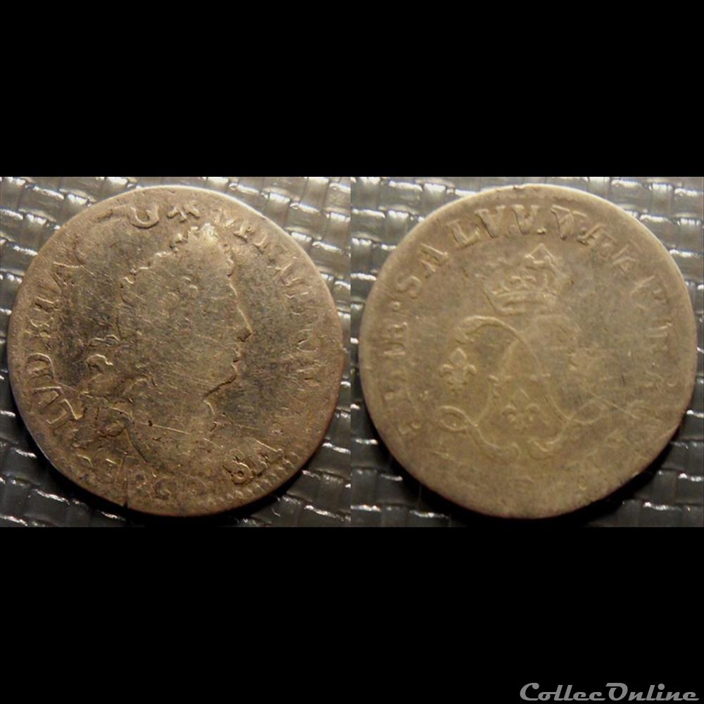 H4 Louis XIV monnaie france royale h4 louis xiv