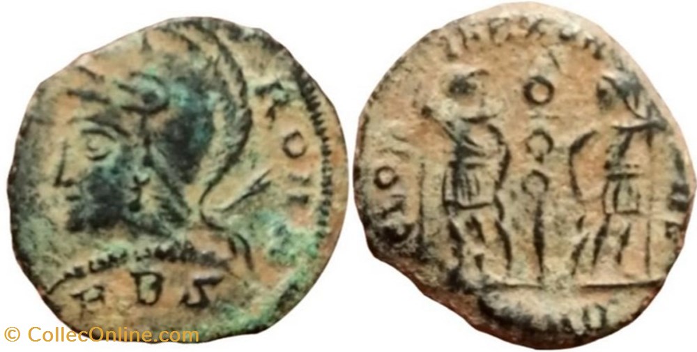 monnaies antiquite av jc ap romaines republicaines imperiales vrbs roma soldats pour heraclee