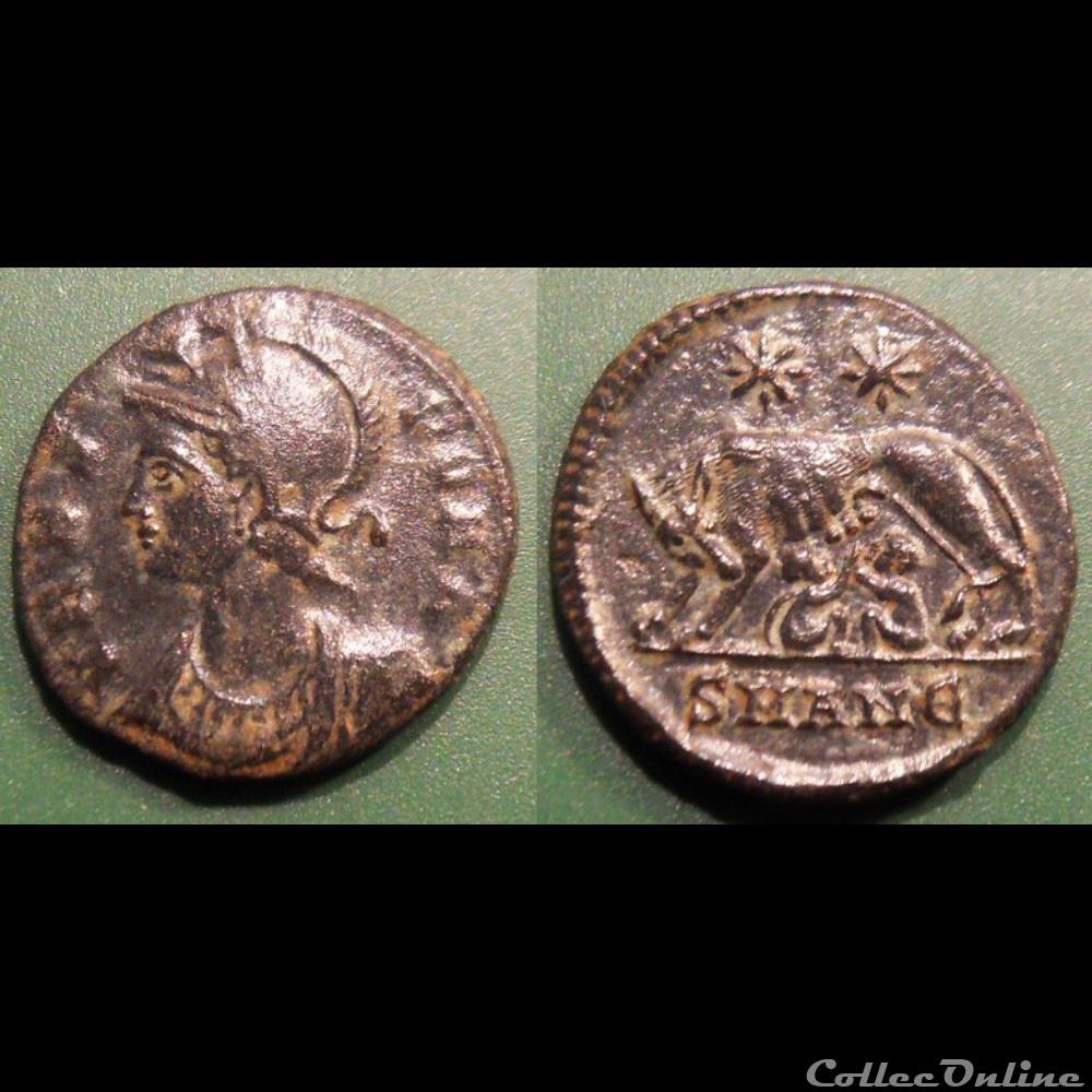 E41 VRBS ROMA Antioche monnaie antique av jc ap romaine republicaine imperiale e41 vrbs roma antioche