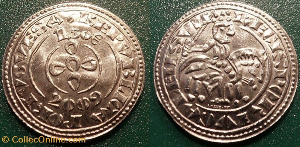 1.5 € 2009 Morabitino datant du règne de Sanche II monnaies monde portugal 1 5 2009 morabitino datant du regne de sanche ii