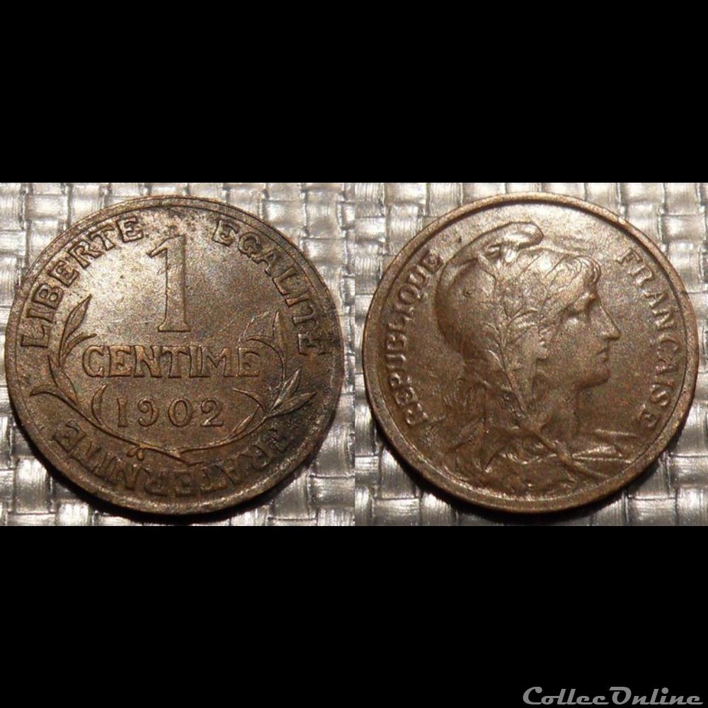 Aa 1 centime Dupuis 1902 monnaie france moderne aa 1 centime dupuis 1902